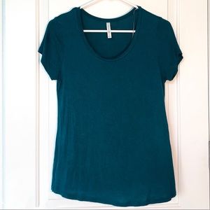 Dark Teal Short Sleeve Shirt